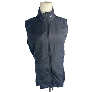 KJUS  Golf Vest Lightweight Outdoor Black Radiation Full Zip Womens Large 40